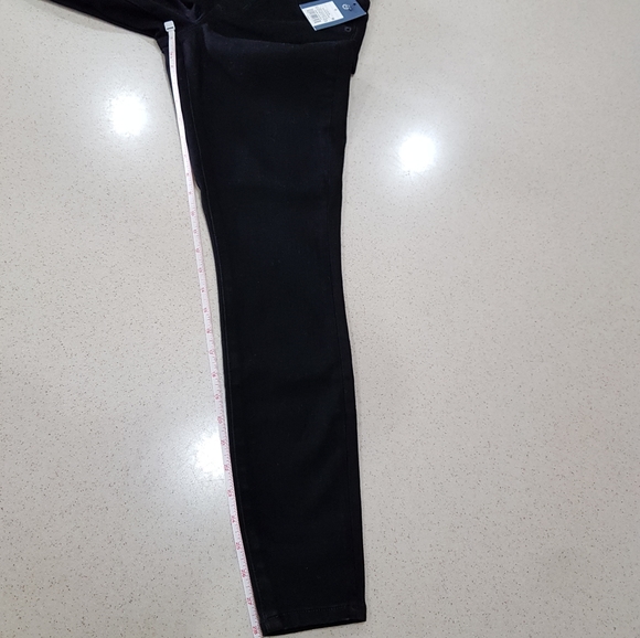 NWT UNIVERSAL THREAD Skinny Legs Black Denim Pull On Jegging Jeans Pants 0 25 - Picture 9 of 9